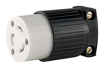 【中古】【輸入品・未使用】クーパー配線L520C 20アンペア - 125ボルトブラックロックコネクタ