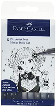 【中古】【輸入品・未使用】ファーバーカステル ピットアーティストペン 8本セット マンガアーティストパック 199S・199M・199・232・233・235・272・273 167107｜スカイマーケットプラス 9,344円