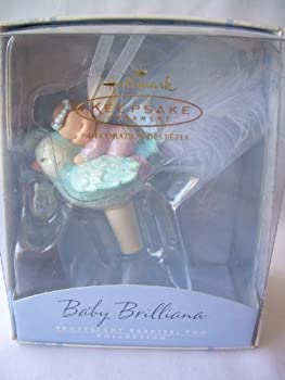【中古】【インポート品・未当て嵌める】2002 Hallmark Ornament Frostlight Faeries Baby Brilliana by Frostlight Faeries [並行輸入品]