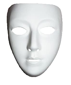 【中古】【輸入品・未使用】白の女性マスク Blank Female Mask|スカイマーケットプラス