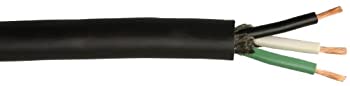 【中古】【輸入品・未使用】Coleman Cable 233870408 14/3 250-Foot SJEW Service Cord%ｶﾝﾏ% Black [並行輸入品]