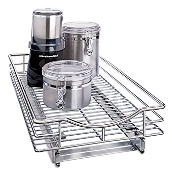【中古】【輸入品・未使用】Lynk Professional 11?x 21?Pull Out Extra Deepキッチンキャビネットオーガナイザー引き出し???Roll Outキャビネット下オーガナイザーシェルフ｜スカイマーケットプラス