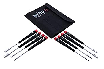 【中古】【インポート品・未当てはめる】Wiha 26599 Nut Driver Set%ｶﾝﾏ% Inch In Canvas Pouch%ｶﾝﾏ% 8 Piece by Wiha