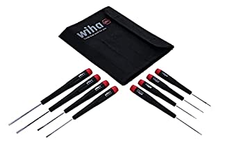 【中古】【輸入品・未使用】Wiha 26099 Precision Slotted Screwdriver Set in Canvas Pouch%ｶﾝﾏ% 8 Piece Set by Wiha