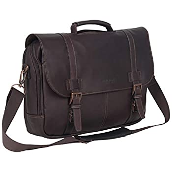 【中古】【輸入品・未使用】[(ケネス・コール反応)Kenneth Cole REACTION][Kenneth Cole Reaction Colombian Leather Dual Compartment Flapover 15.6%ﾀﾞﾌﾞﾙｸｫｰﾃ% Laptop Po