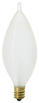 【中古】【輸入品・未使用】Satco S2704 120V Candelabra Base 40-Watt C11 Light Bulb%ｶﾝﾏ% Satin Spun by Satco Products [並行輸入品]