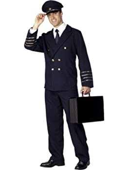 【中古】【輸入品・未使用】ハロウィン コスプレ パイロットコスチューム(品番28621) SMI-28621-M