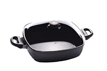 【中古】【輸入品・未使用】Swiss Diamond スクエアキャセロール IH非対応 28cm
