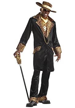 【中古】【輸入品・未使用】ギャング 衣装 大人男性用 SUPA MAC DADDY