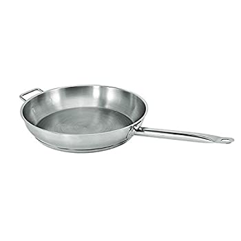【中古】【輸入品・未使用】Update International (SFP-12) 12 Induction Ready Natural Finish S/S Fry Pan w/Helper Handle by Update International