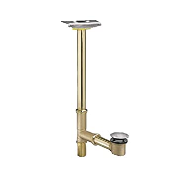 【中古】【インポート品・未当て嵌める】1-1/4 インチ. Satin Nickel Deep Soak Drain [並行輸入品] その他-インテリア・寝具・収納