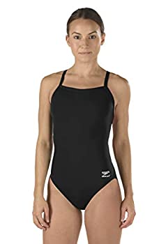 【中古】【輸入品・未使用】Speedo 女性用Race Endurance+ 無地のトレーニング用フライバック水着 ブラック 16,784円