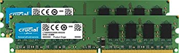 【中古】【輸入品・未使用】Crucial CT2CP12864AA800 2GB (1GBx2) 240-pin DIMM DDR2 PC2-6400 Memory Module [並行輸入品]