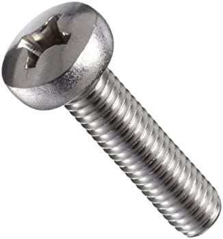 【中古】【輸入品・未使用】18-8 Stainless Steel Machine Screw%ｶﾝﾏ% Plain Finish%ｶﾝﾏ% Vented%ｶﾝﾏ% Pan Head%ｶﾝﾏ% Phillips Drive%ｶﾝﾏ% 5mm Length%ｶﾝﾏ% M4-0.7 Metric C