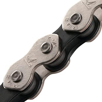 【中古】【輸入品・未使用】KMC K710 Kool Bicycle Chain (1-Speed%ｶﾝﾏ% 1/2 x 1/8-Inch%ｶﾝﾏ% 112L%ｶﾝﾏ% Silver/Black) by KMC [並行輸入品] 15,574円