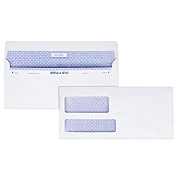 【中古】【輸入品・未使用】Reveal-N-Seal Double Window Invoice Envelope%ｶﾝﾏ% Self-Adhesive%ｶﾝﾏ% White%ｶﾝﾏ% 500/Box (並行輸入品)