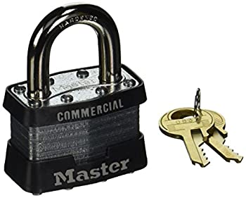 【中古】【輸入品・未使用】Master Lock 470-1DCOM No. 1 Laminated Steel Pin Tumbler Padlocks%カンマ% 5/16 Diameter%カンマ% 15/16 Length x 3/4 Width%カンマ% Carded%カンマ% Silv|スカイマーケットプラス