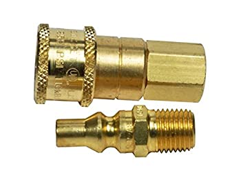 【中古】【インポート品・未当て嵌める】Mr. HeaterF276186Quick Connector-1/4%ﾀﾞﾌﾞﾙｸｫｰﾃ% GAS CONNECTOR (並行輸入品)
