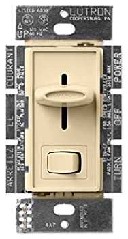 【中古】【輸入品・未使用】Lutron SFSQ-LF-IV スライドファン速度とライトコントロール アイボリー