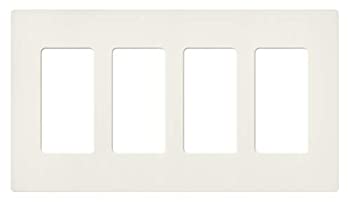 【中古】【輸入品・未使用】LUTRON 4穴 Claro ウォールプレート 1 Pack SC-4-BI 1