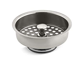 【中古】【輸入品・未使用】(Vibrant Stainless) - KOHLER K-8803-VS Duostrainer Basket Strainer%カンマ% Vibrant Stainless|スカイマーケットプラス