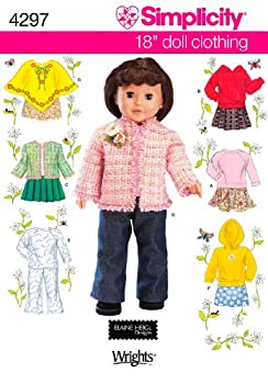 【中古】【輸入品・未使用】Simplicity 18 Doll Clothes-ONE SIZE (並行輸入品) 9,980円