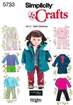 【中古】【輸入品・未使用】Simplicity Sewing Pattern 5733 Doll Clothes%ｶﾝﾏ% One Size 25,338円