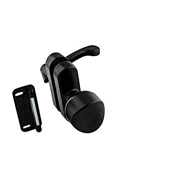 【中古】【インポート品・未当て嵌める】National Hardware V1319 1-3/4 Universal Knob Latch インチ Black by National
