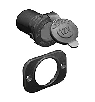 【中古】【インポート品・未当て嵌める】Marinco - 12VレセプタクルのBlk可塑性物質