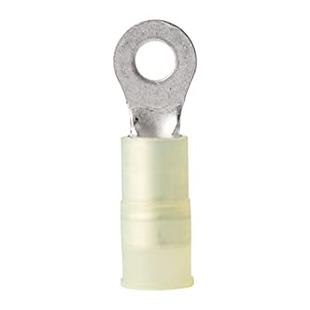 【中古】【インポート品・未当て嵌める】(100 Pack%ｶﾝﾏ% 8 Screw%ｶﾝﾏ% 12-10 AWG) - Ancor Marine Grade Electrical Nylon Insulated Double Crimp Funnel Entry Ring Terminals with In その他-スポーツ・アウトドア