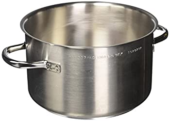 【中古】【輸入品・未使用】PADERNO(パデルノ) 半寸胴鍋 (蓋無)1007-24 18-10ステンレス イタリア AHV8724