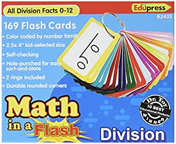 【中古】【輸入品・未使用】[Edupress]Edupress Math In A Flash Division Flash Card EP-2433 [並行輸入品]