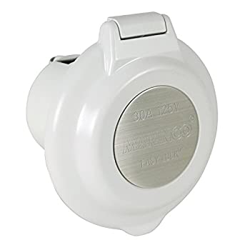 【中古】【輸入品・未使用】ParkPower by Marinco 304EL-BRV 15A%ｶﾝﾏ% 20A%ｶﾝﾏ% 30A & 50A Power Inlets%ｶﾝﾏ% White