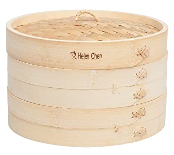 【中古】【輸入品・未使用】Harold Imports 10インチ 竹 蒸し器 [並行輸入品]