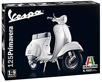 【中古】【輸入品・未使用】イタレリ 1/9 ベスパ 125 プリマベーラ (ビンテージシリーズ) 日本語説明書付属 プラモデル IT4633