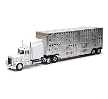 【中古】【輸入品・未使用】Peterbilt 379 Livestock Truck - 1:32 Scale by NewRay|スカイマーケットプラス