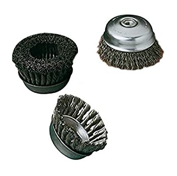 【中古】【輸入品・未使用】SAIT 06551 4 x .020 x 1-1/8 Arbor 5/8-11 Angle Grinder Large Crimped Wire Nut Inside Cup Brush by SAIT