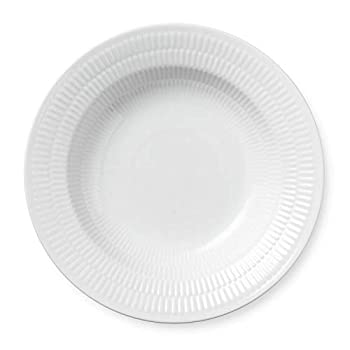【中古】【輸入品・未使用】【正規輸入品】ロイヤルコペンハーゲン ホワイトフルーテッド ディープ プレート 皿 21cm 結婚祝い プレゼント 1017400|スカイマーケットプラス
