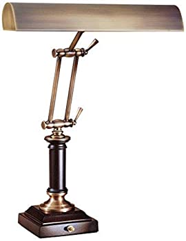 【中古】【インポート品・未当て嵌める】House of Troy P14-233-C71 16-1/2in 携帯型事務机/洋琴照明ランプ アンティーク金管楽器とチェスナットブロンズ