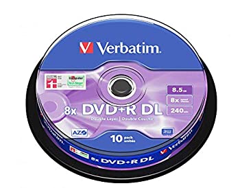 【中古】【輸入品・未使用】バーベイタム DVD PLUS R 8X DOUBLE LAYER PK10 [並行輸入品]