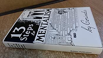 【中古】【輸入品・未使用】[マジックグリーク]Magic Geek%ｶﾝﾏ% Inc. 13 Steps to Mentalism by Corinda 13STEPSMENTALISM [並行輸入品]