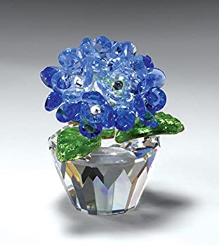 【中古】【輸入品・未使用】CRYSTAL WORLD ブルー アジサイ
