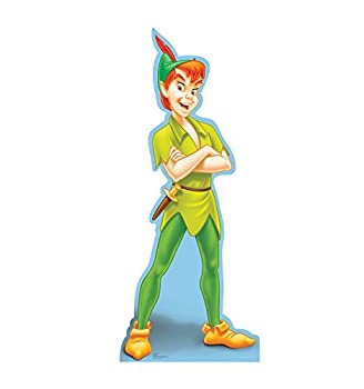 【中古】【輸入品・未使用】Advanced Graphics Peter Pan Lifesize Wall Decor Cardboard Standup Cutout Standee Poster 63%ﾀﾞﾌﾞﾙｸｫｰﾃ% x 27%ﾀﾞﾌﾞﾙｸｫｰﾃ%