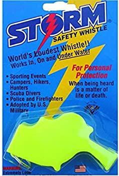 【中古】【インポート品・未当て嵌める】STORM WHISTLE(狂飆呼び笛) ストームセイフティーホイッスル 黒いこと [並行輸入品]
