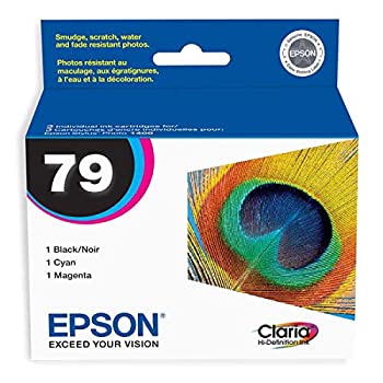 【中古】【輸入品・未使用】Epson T079920-S Claria High Cap Color MultiPack for Stylus Photo R1400 Ink by Epson [並行輸入品]