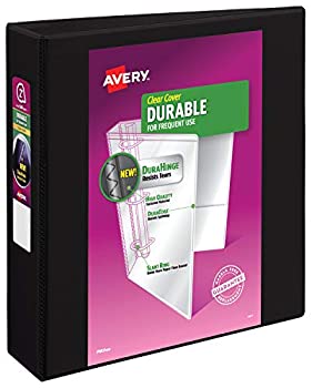 【中古】【輸入品・未使用】Durable Vinyl EZ-Turn Ring View Binder%カンマ% 11 x 8-1/2%カンマ% 2%ダブルクォーテ% Capacity%カンマ% Black (並行輸入品)