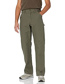 【中古】【輸入品・未使用】Carhartt メンズ ウォッシュドダック 作業 ダンガリー フランネル裏地 B111 US サイズ: 40W x 36L カラー: ブラック