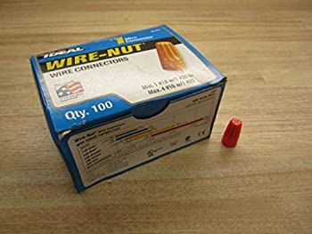 【中古】【輸入品・未使用】Ideal Industries30-073Wire Connector-100PK ORG WIRE CONNECTOR (並行輸入品)