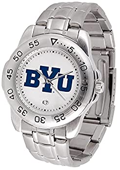 【中古】【輸入品・未使用】BYU Cougarsスポーツスチールメンズ腕時計 28,643円