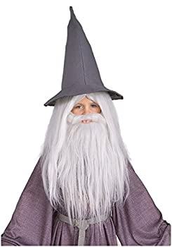 【中古】【輸入品・未使用】Gandalf Wig & Beard - Lord of the Rings ガンダルフウィッグ&ビアード-ロード?オブ?ザ?リング♪ハロウィン♪サイズ:One-Size